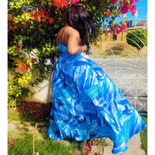 Load image into Gallery viewer, Pretty Paid Dress (Pink) (Blue)
