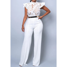 Load image into Gallery viewer, Fancy Girl Jumpsuit (white)
