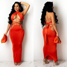 Load image into Gallery viewer, Wifey Skirt Set (orange)
