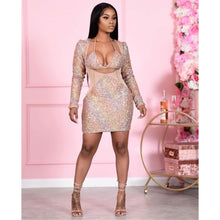 Load image into Gallery viewer, Sugar &amp; Spice Dress (Nude)
