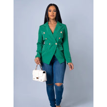 Load image into Gallery viewer, Watch Me Work Blazer (Green)

