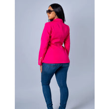 Load image into Gallery viewer, Watch Me Work Blazer (Pink)

