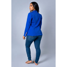 Load image into Gallery viewer, Watch Me Work Blazer (Blue)
