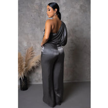 Load image into Gallery viewer, Not On Your Level Jumpsuit (Silver)

