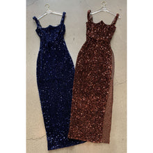 Load image into Gallery viewer, Sparkle Dress (Blue)
