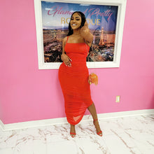 Load image into Gallery viewer, Lovely Dress (Red) (Light Pink)

