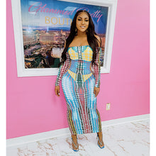 Load image into Gallery viewer, Body Me Dress (Blue)

