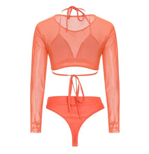 Load image into Gallery viewer, Orange Crush Swimwear Set
