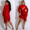 Star Girl Dress (Red)