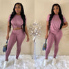Basic Tights Set (Mauve)