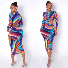 Load image into Gallery viewer, Top Tier Dress (Blue)
